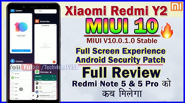 MIUI 10.0.1.0 Stable Update For Redmi Y2 Full Review New Features | MIUI 10 V10.0.1.0 Stable Update
