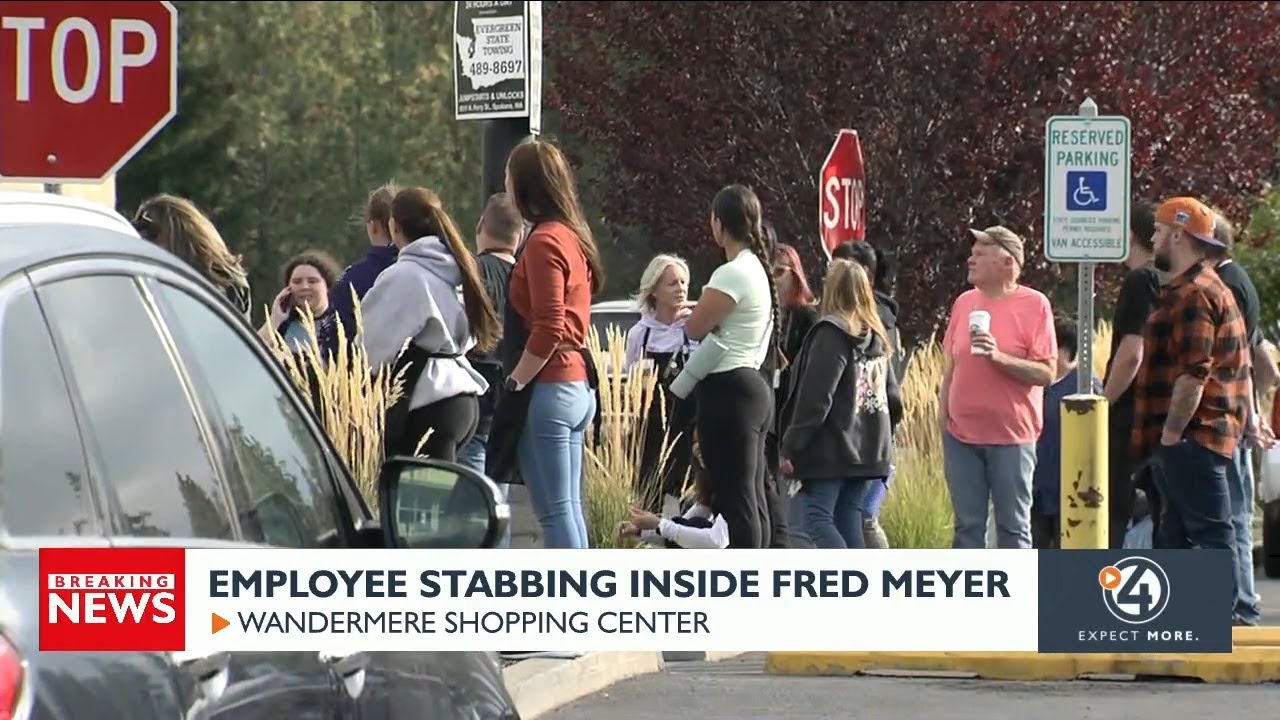 Fred Meyer employee stabs fellow employee in north Spokane YouTube