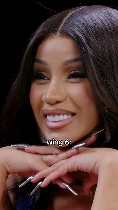 Cardi B's reaction to every wing on Hot Ones 🥵🔥