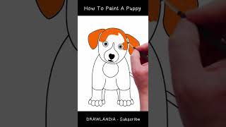 ❤️Fun Dog Coloring for Kids | Learn Draw and Paint