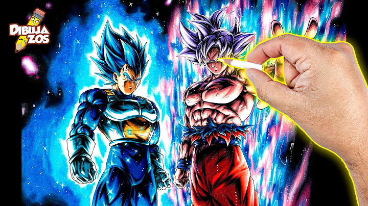 THE BEST DRAWING I'VE EVER MADE? 😱 | HOW TO DRAW GOKU ULTRA INSTINCT AND VEGETA BLUE EVOLVED