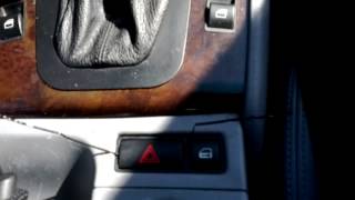 E46 hazard/door lock switch removal