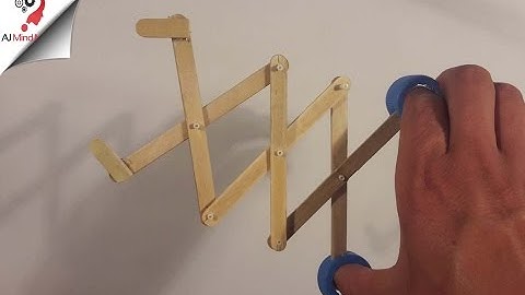 How to Make a Robotic Scissor Arm using Popsicle Sticks