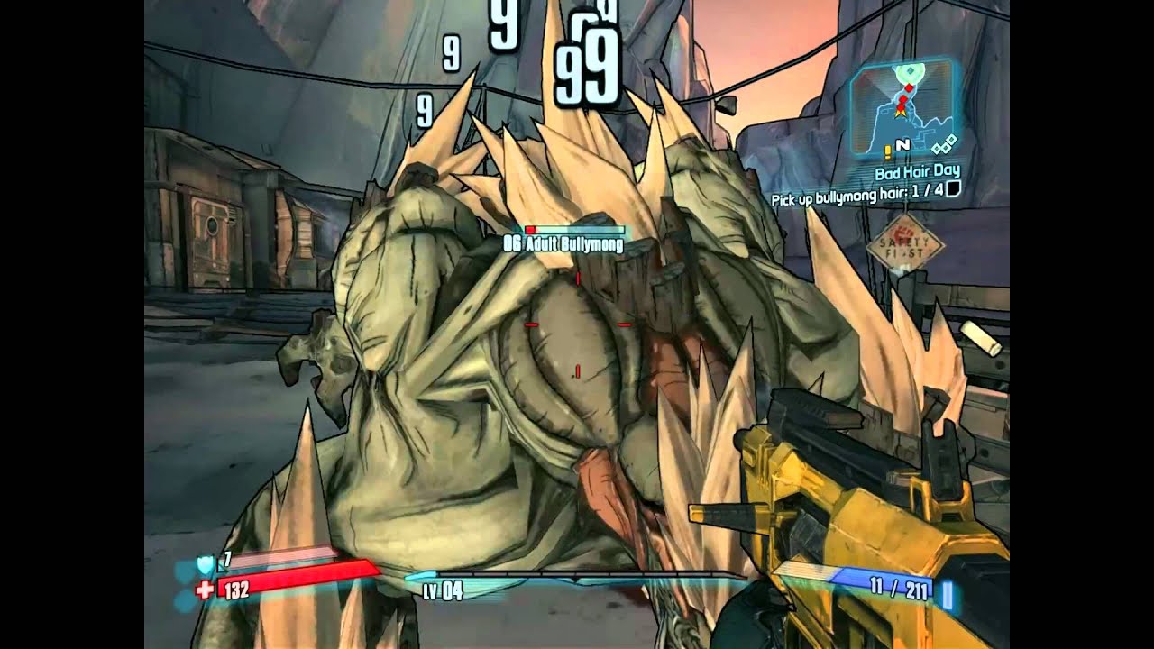 Borderlands 2 Bad Hair Day