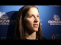 Interview - Gonzaga Women's Basketball vs Eastern Oregon University (November 2, 2014)