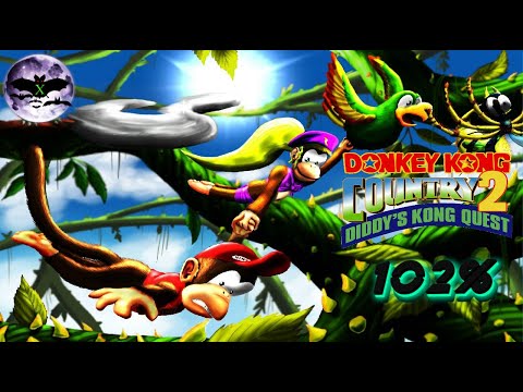 Donkey Kong Country 2 прохождение (102%) | Игра на (SNES, 16 bit) 1995 Стрим RUS