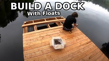 Build a Floating Dock with Foam Filled Floats