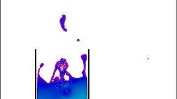 SPH fluid simulation in Processing