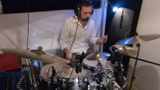 Video thumbnail of "LATIN LAND by Andre Forbes www.freedrumlesstracks.net - Alex Bartolozzi on drums"