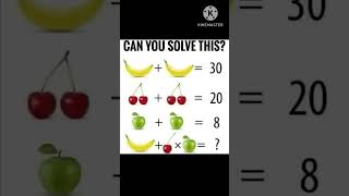 can you solve it?