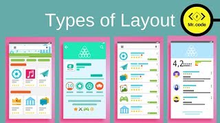 Layout in Android Studio | Types of Layout, Definitions, Functions | Android Studio Tutorials