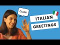 GREETINGS In Italian рџ рџЏ I SALUTI GREETINGS In Italian рџ рџЏ I SALUTI