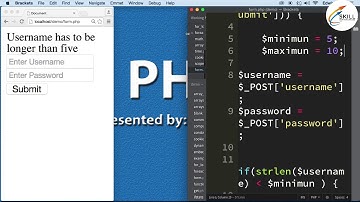 How to validate form value in PHP | Form Validation | PHP Tutorial