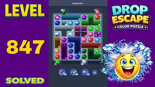 Drop Escape – Level 847 | Walkthrough