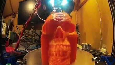 Kossel 250 Celtic Skull 130% Time Lapse