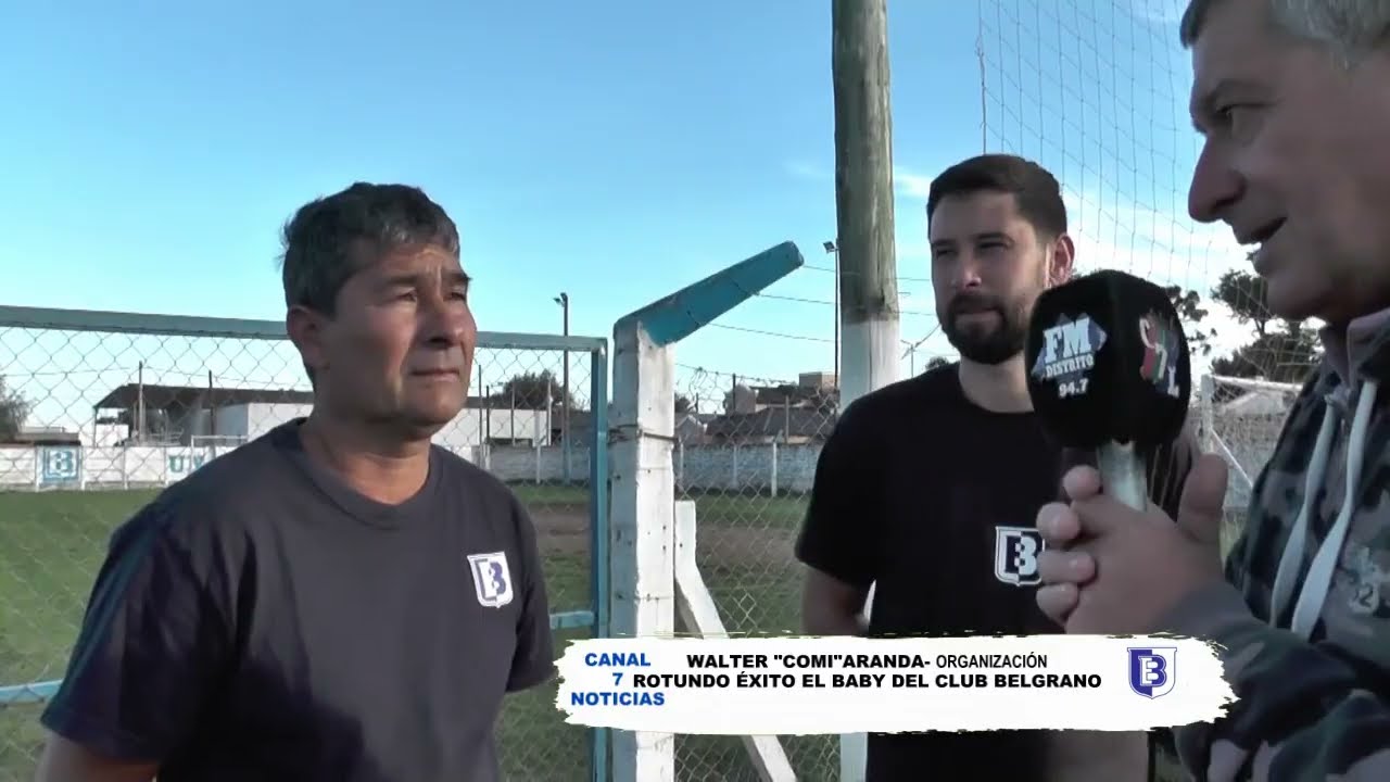 ROTUNDO ÉXITO DEL TORNEO DE BABY EN CLUB BELGRANO