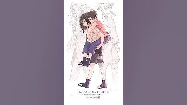 Neji X Tenten ♥️❤️ #naruto #neji #tentenaorir #love #cute #shorts #trending
