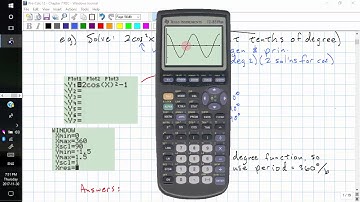 PreCalculus 12 Chp 7.1 - Solving Trigonometric Equations Graphically (2017)