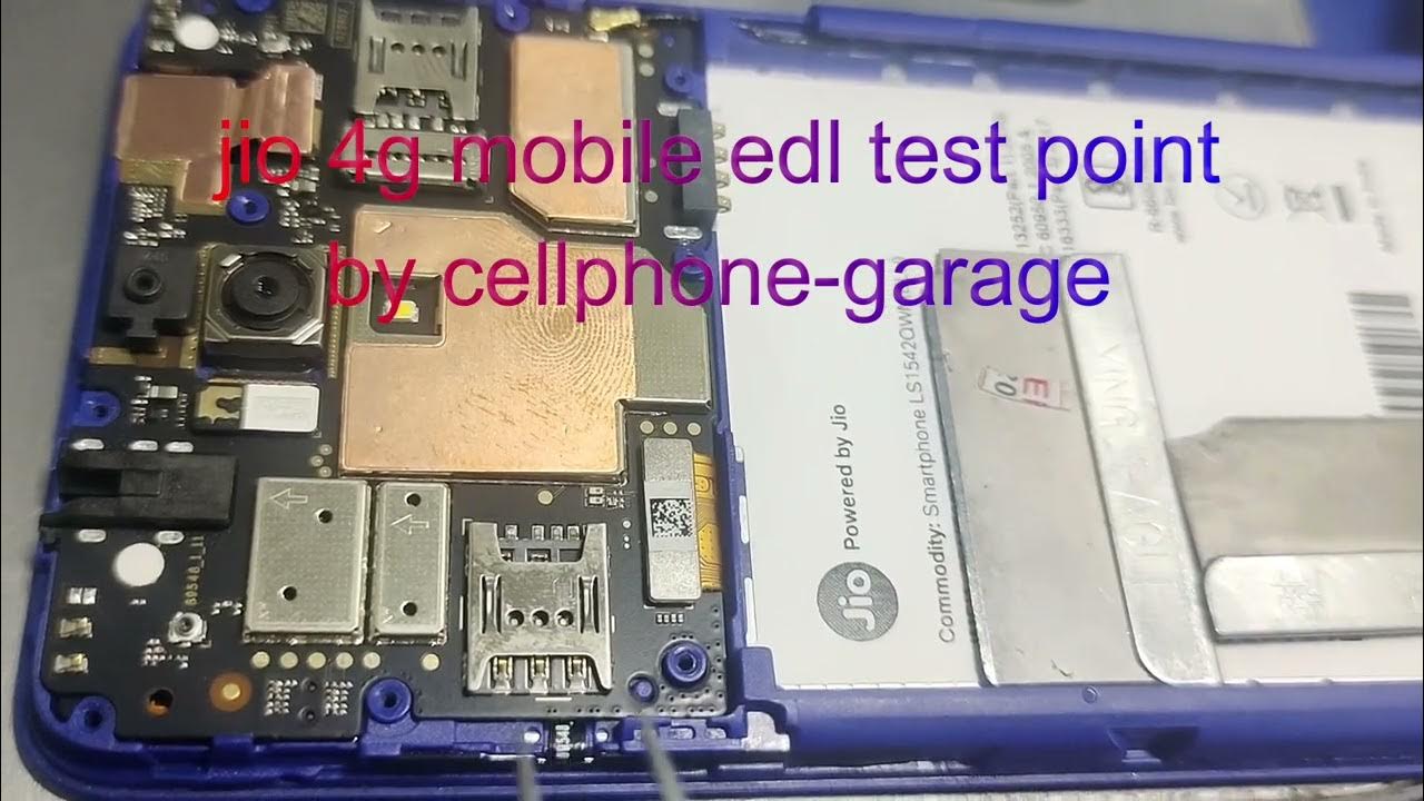 jio next 4g phone edl test point / jio ls1542qwn edl point YouTube