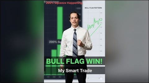How I Traded a "Bull Flag Pattern" (While a 200% Squeeze Was Happening) #daytrading #stocktrading
