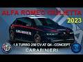 NUOVA GIULIETTA CARABINIERI - 2023