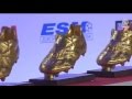 Cristiano Ronaldo receive Golden Boot 2015