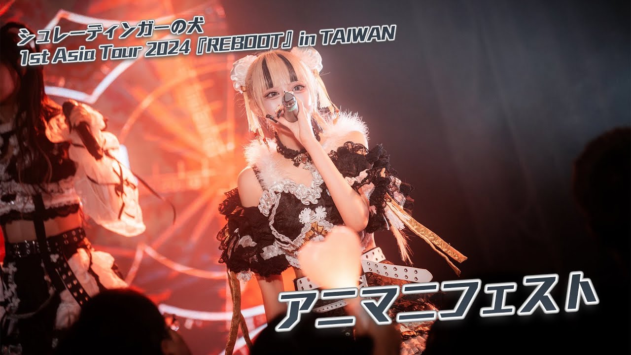 【LIVE映像】シュレーディンガーの犬『アニマニフェスト』｜1st Asia Tour 2024『REBOOT』in TAIWAN｜2024.09.29【4K】