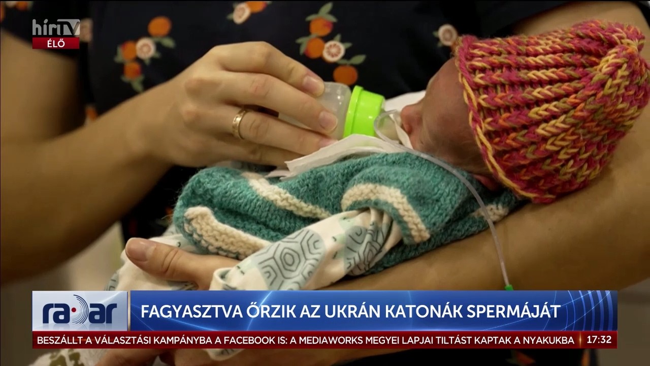 Fagyasztva őrzik az ukrán katonák spermáját - HírTV