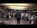 Alice Tan Ridley sings Dancing in the Streets @ 34th St. Station (NYC)
