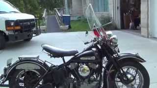 Hunting Harley's, 1947 Knucklehead original paint, Mr. Bill