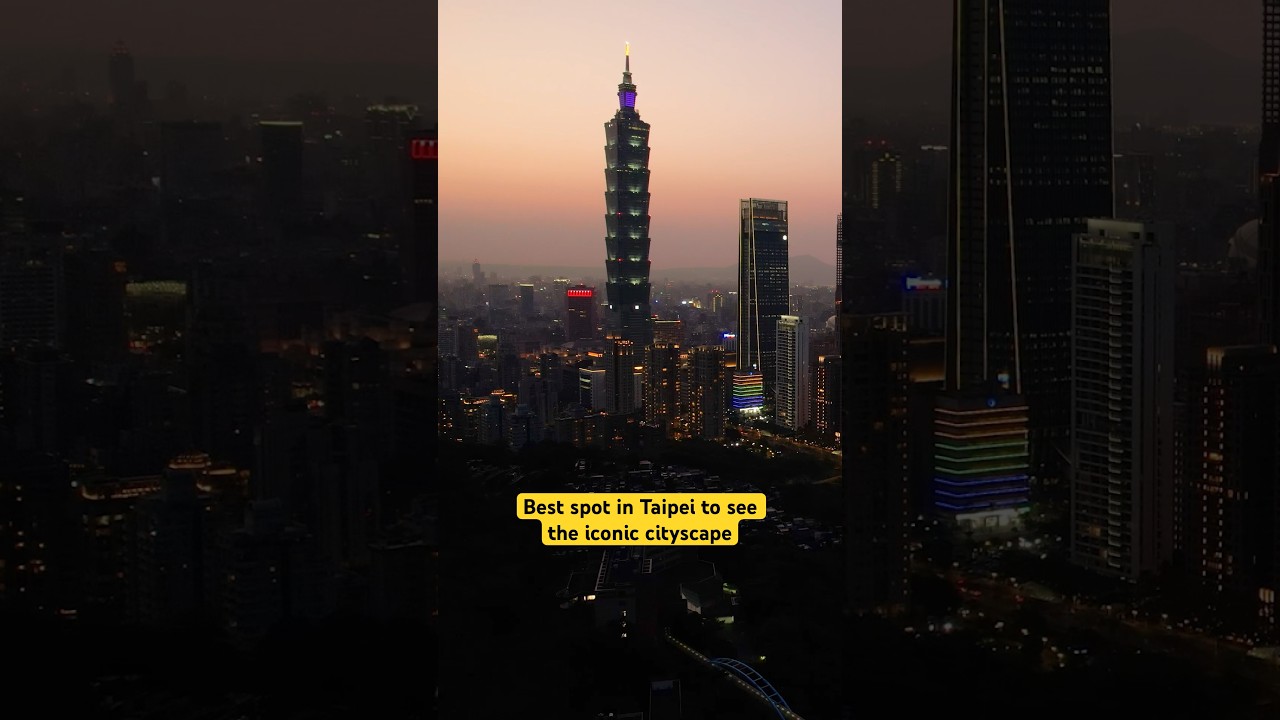 BEST things to do in Taipei: Hike up Elephant Mountain to see this view (and it’s free)