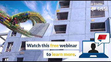 "The BIM for Precast - Tekla in 45 minutes" webinar teaser