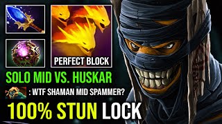 How to Mid Shadow Shaman Against Huskar with Perfect Block Serpent Ward Stun Lock Spammer Dota 2 screenshot 4