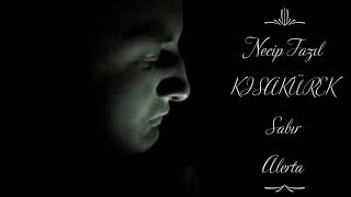 Necip Fazıl Kisakürek Sabır Ilkısakürek