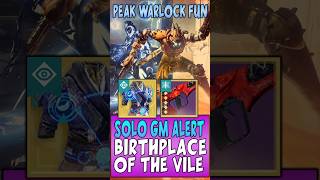 ARC Warlock Vesper of Radius Build! Solo GM Alert Birthplace of the Vile | Destiny 2 Renegades
