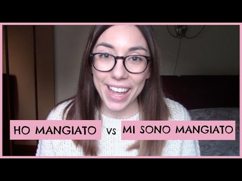 HO MANGIATO vs MI SONO MANGIATO/A