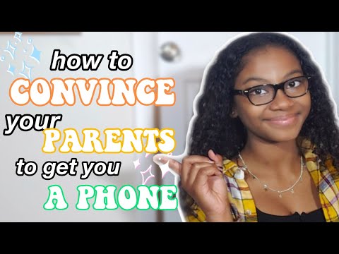 How to CONVINCE your PARENTS to get you a PHONE | Somaya Layla