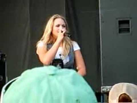 Miranda Lambert at The Texas State Fair, Oct 14th 2007. Video By:Katie