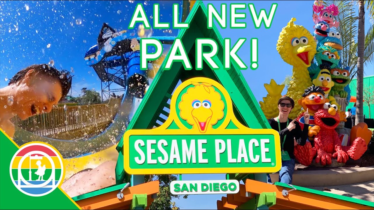 Our First Ever Visit to SESAME PLACE SAN DIEGO! | First Reactions, Full Tour, Review, POVs, & More!