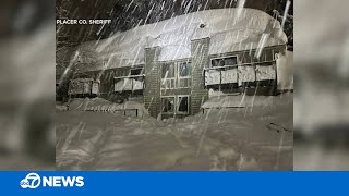 Avalanche in Tahoe-area forces evacuations of apartment building