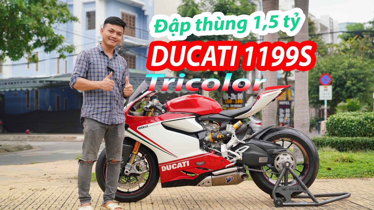 Ducati 1199s bản tricolor đặc biệt 1,5 tỷ nay bán xả còn 5xx