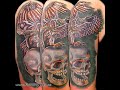 Video: Skull an Owl CoverUp Rattattoo Freiburg