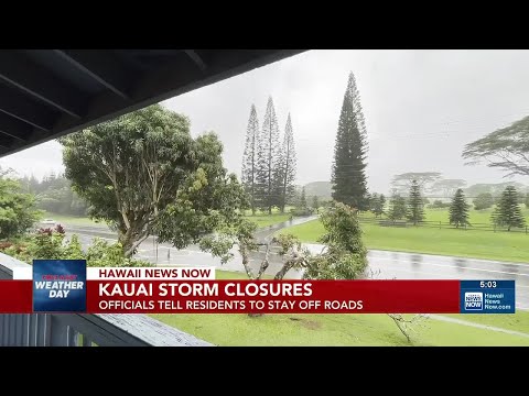 Road Closures In Kauai
