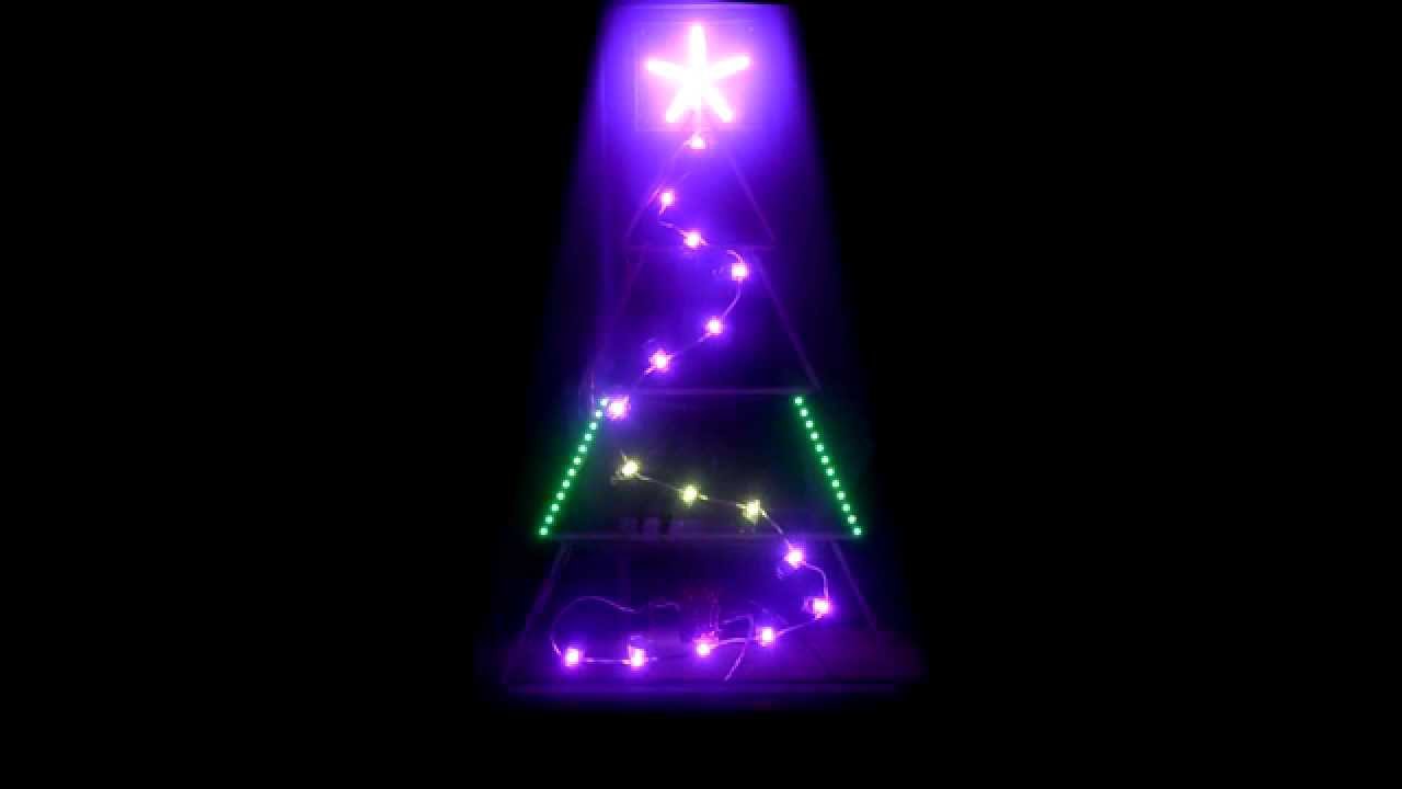 WS2812 Animated LED Christmas Tree Project YouTube