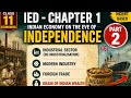Indian Economy on the Eve of Independence | IED Chapter 1 Part 2 | Class 11 Economics | in kannada