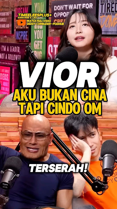 Vior I love uncle Not Chinese‼️😂🤣#deddycorbuzier #vidialdiano #vior #trending #podcast #viralvideo