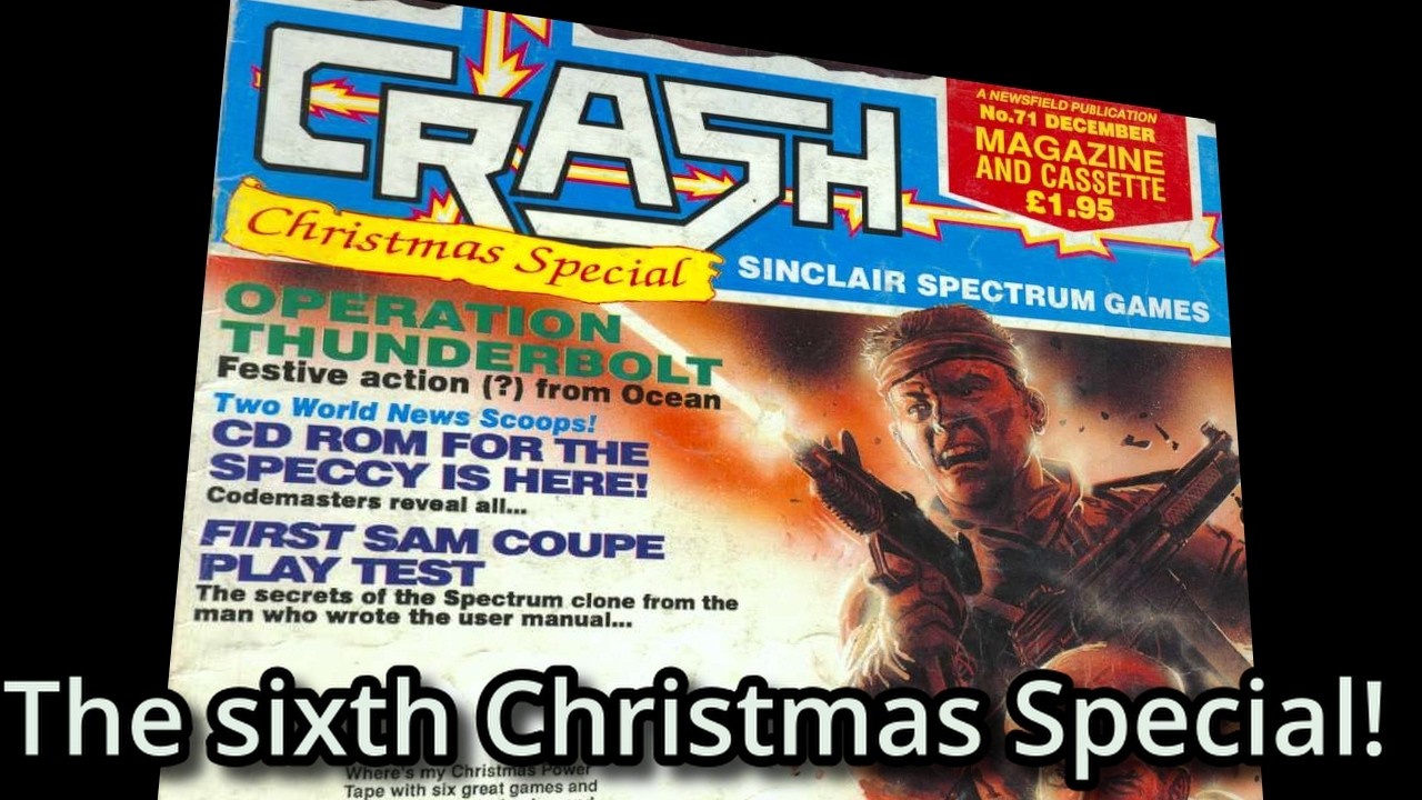 NEWS シングル13点まとめ Crash Issue 71 - Top 10 ZX Spectrum games from Christmas 1989