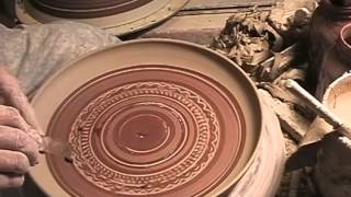 tobikanna or chattering on pottery plates by Brad Sondahl