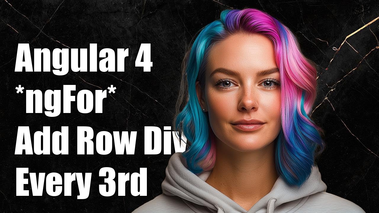 Angular 4 *ngFor adding a row div every third column - YouTube