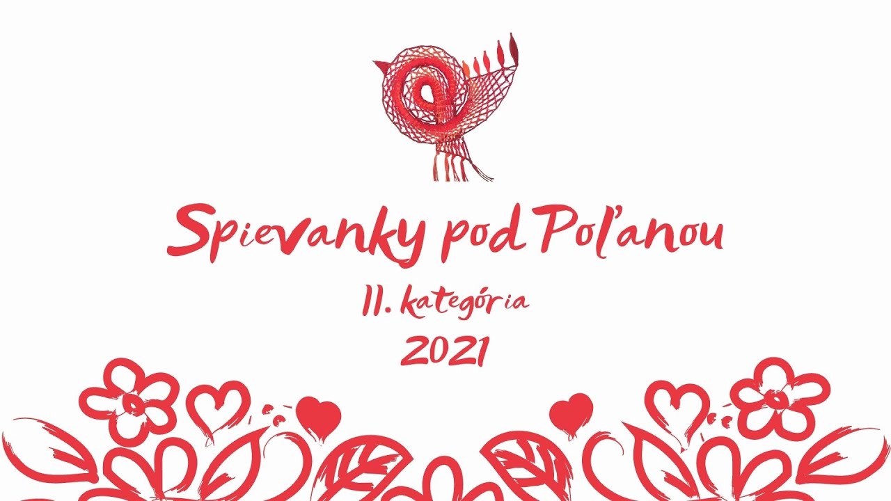 Spievanky pod Poľanou 2021 - 2. kategória